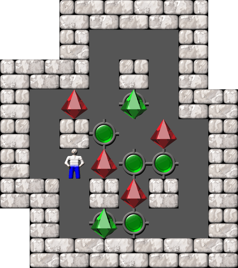 Sokoban Kevin B. Reilly Arranged level 65